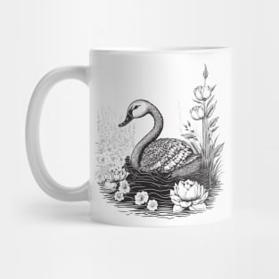 Beautiful Swan Mug